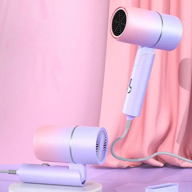 TRAVELBLOW - Foldable hairdryer with ion technology for shiny hair