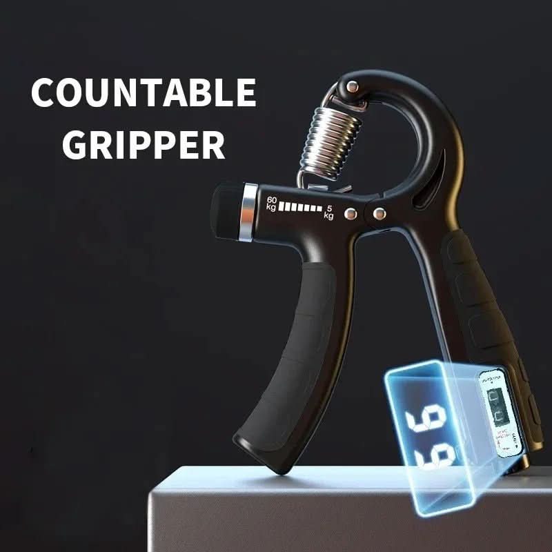 GripMaster - Adjustable hand trainer for strong grip strength & forearms