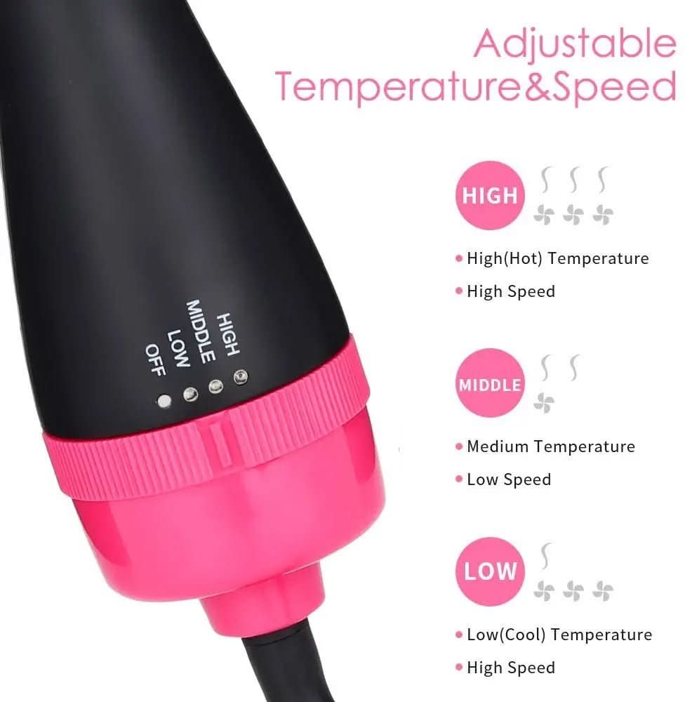 Mella Prostyle - 4-in-1 hairdryer & straightener for volume, shine & styling versatility