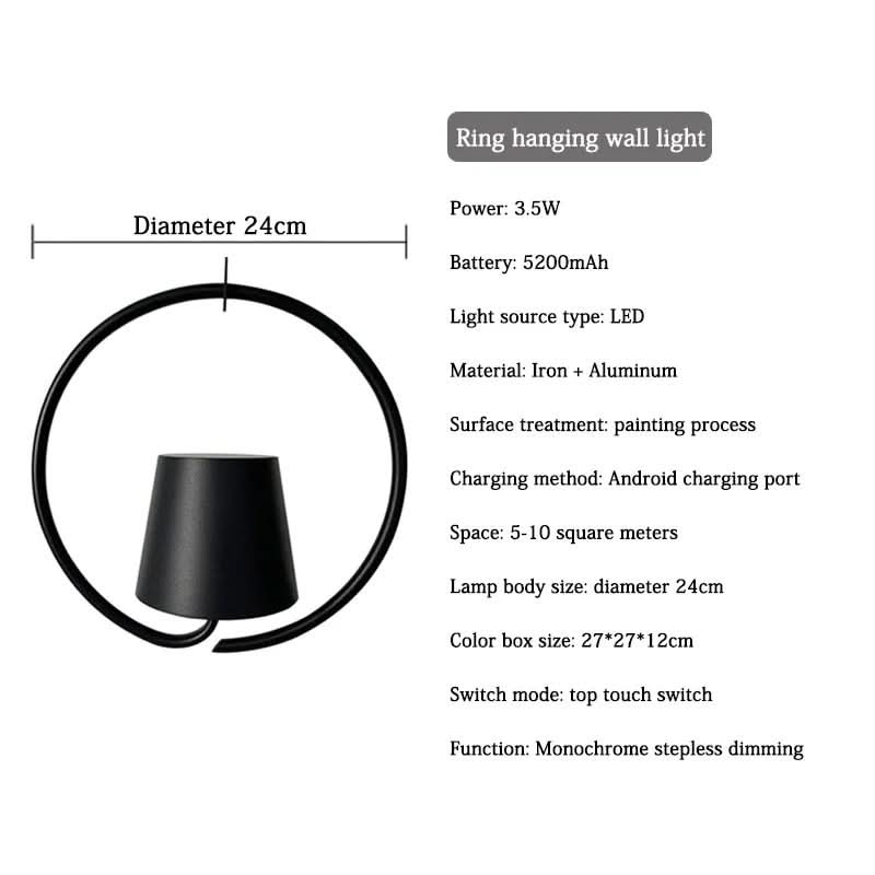 LUMIPEND - Rechargeable LED pendant light for indoor & outdoor use