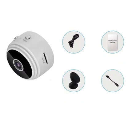 MINICAM 1080P - Compact security camera with night vision & app control