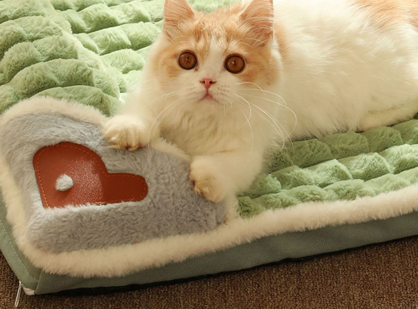 LUXEPLUSH - Soft dog bed for small & medium-sized dogs