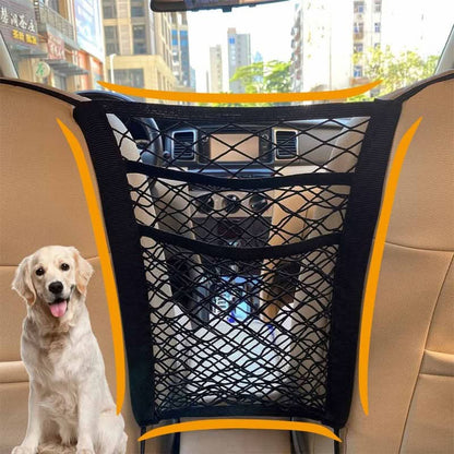 PETROAD SHIELD – Safety Net for Car with Storage Space for Pets