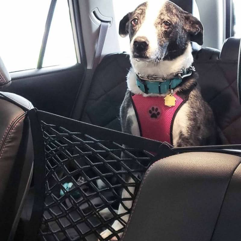 PETROAD SHIELD – Safety Net for Car with Storage Space for Pets
