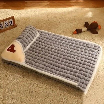 LUXEPLUSH - Soft dog bed for small & medium-sized dogs