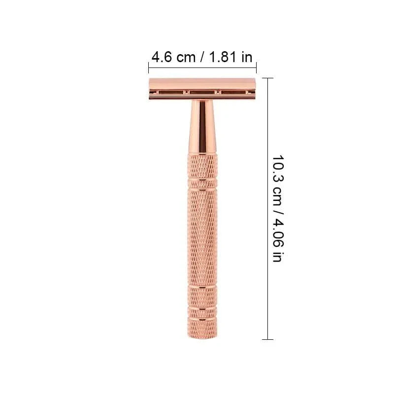 PrecisionBlade - 5-blade luxury razor in rose gold, silver, black & grey