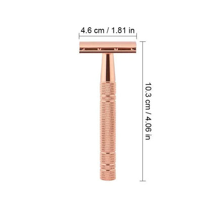 PrecisionBlade - 5-blade luxury razor in rose gold, silver, black & grey