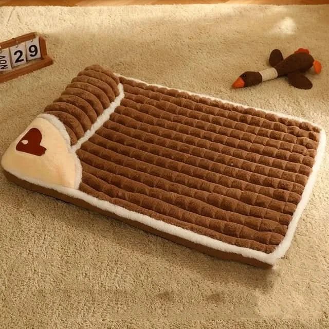 LUXEPLUSH - Soft dog bed for small & medium-sized dogs