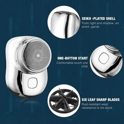 SmoothShave Portable Shaver - Compact & Low Pain Shave