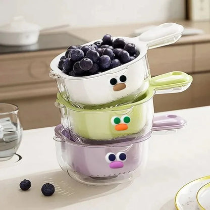 KitchenEase two-layer drain basket - Modern & practical for every kitchen