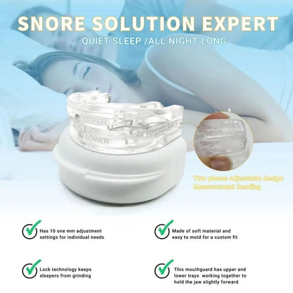 SnoreFree PRO - Anti-snoring mouthpiece against sleep apnoea & snoring
