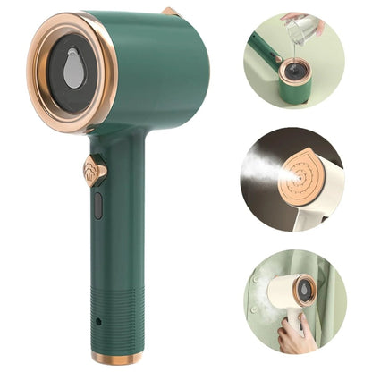 DEWRINKIQ – Portable Handheld Fabric Steamer with Titanium Plate & 50ml Water Tank