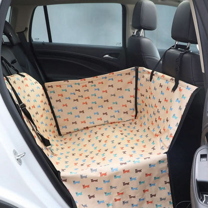 PETSAFEAT - Waterproof dog seat cover for car rear seat