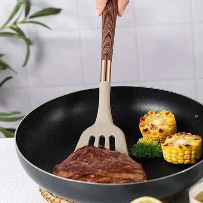 SiliconeEase kitchen utensil set - Heat-resistant & stylish for every kitchen