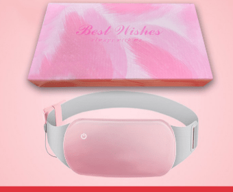Relaxheat - Electric abdominal heater with vibration function for pain relief
