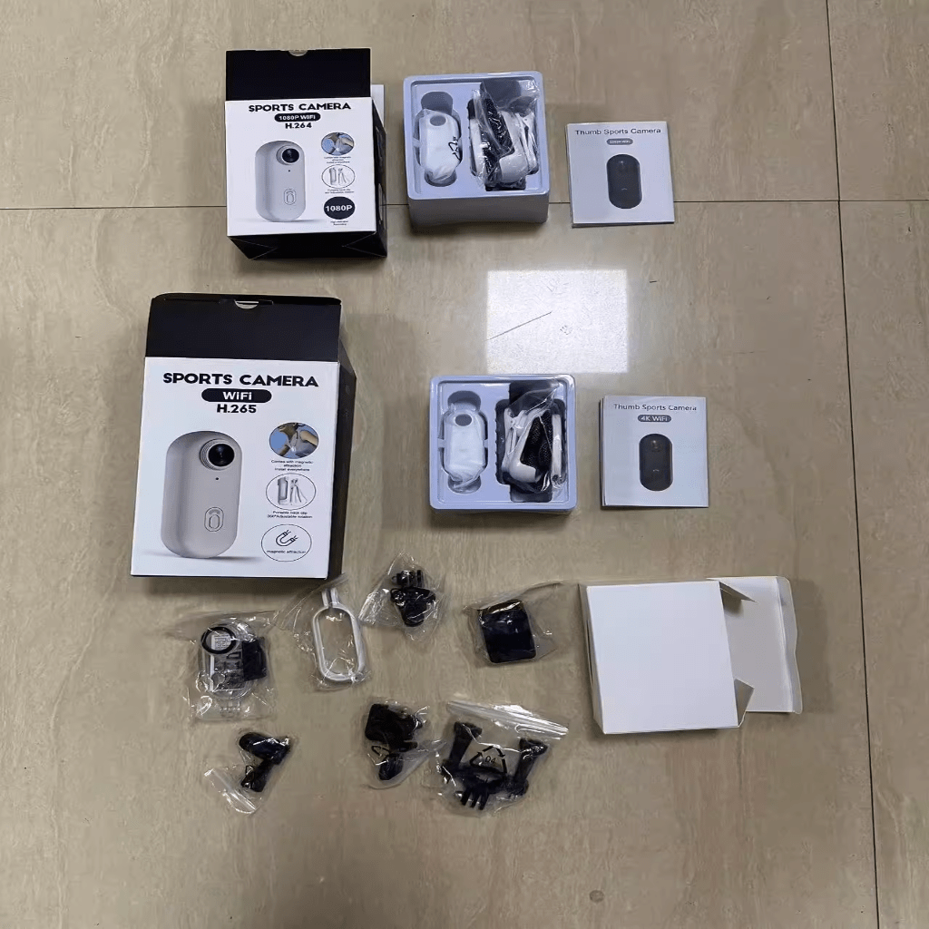 ADRENACAM – 4K Waterproof Action Camera Bundle for Extreme Sports