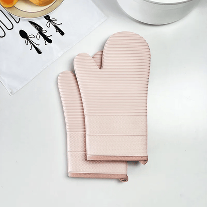 HEATSAFE – Non-slip silicone oven gloves for maximum heat protection