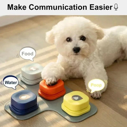 PAWTALK – Interactive Communication Buttons for Dogs with Recording Function