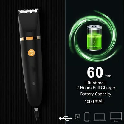 SHAVTRIQ – 3-in-1 Waterproof Body & Intimate Razor for Men