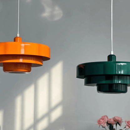TRILORA – Elegant three-level pendant light in macaron colors