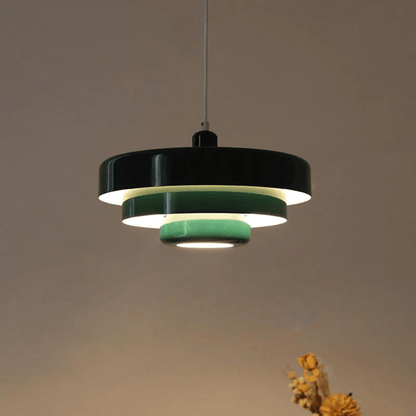 TRILORA – Elegant three-level pendant light in macaron colors