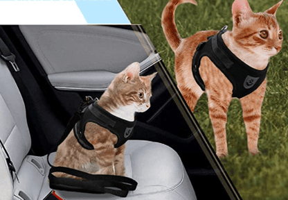 WANDERPAW – Escape-proof cat harness with reflective details