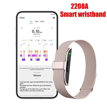 HealthTrack - IP68 fitness tracker with heart rate & O2 measurement