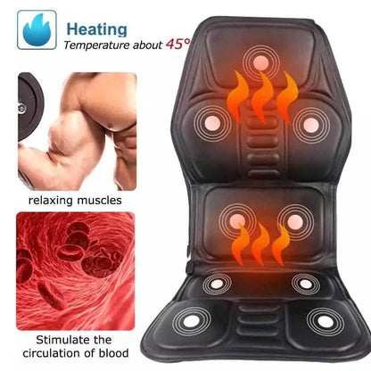 RelaxCushion - Electric back mass cushion with heat function