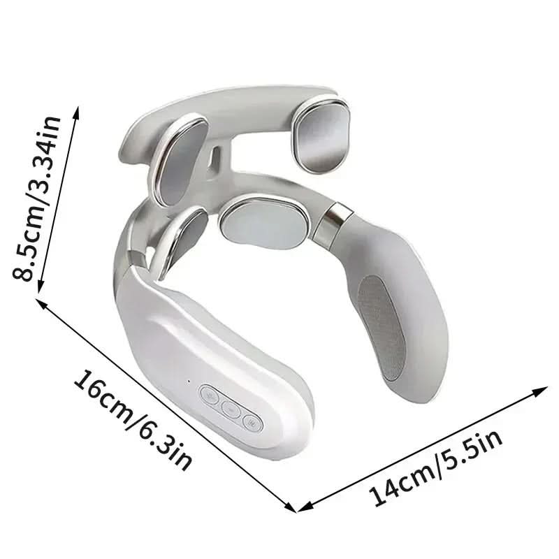 Luxury Neck Massager - 4-in-1 neck massager with heat & vibration