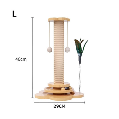 WOODWHISKER – Natural Cat Toy Made of Wood for Instinctive Play