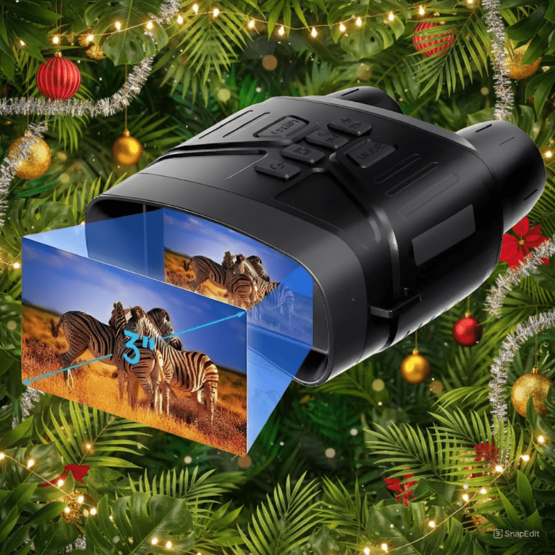 NOCTIVIEW – Digital infrared night vision binoculars with 4K resolution & 36MP camera