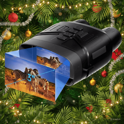 NOCTIVIEW – Digital infrared night vision binoculars with 4K resolution & 36MP camera