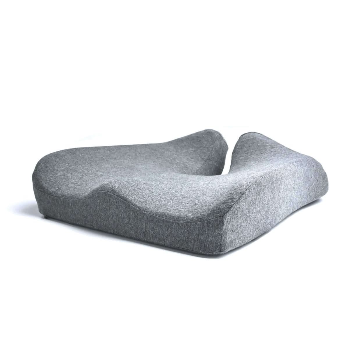Ergoflex - Orthopaedic seat cushion for healthy back & coccyx relief | Perfect for office, car & home