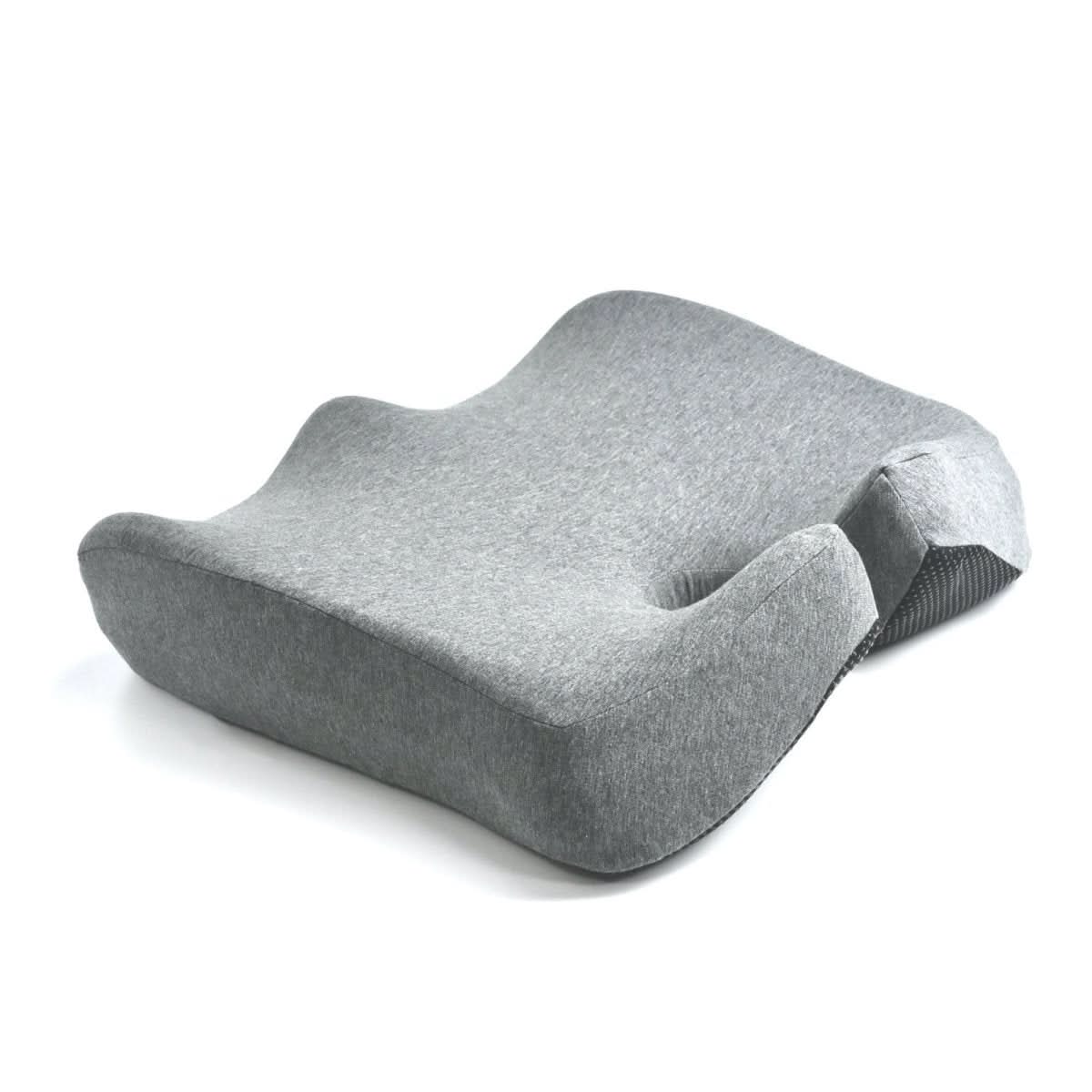 Ergoflex - Orthopaedic seat cushion for healthy back & coccyx relief | Perfect for office, car & home
