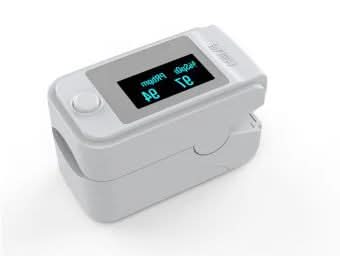 UltraLite Digital Finger Pulse Oximeter - Precise measurement & compact for at home and on the go