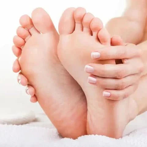 Pediluxe - Electric foot care device with dual-speed motor for smooth & silky feet