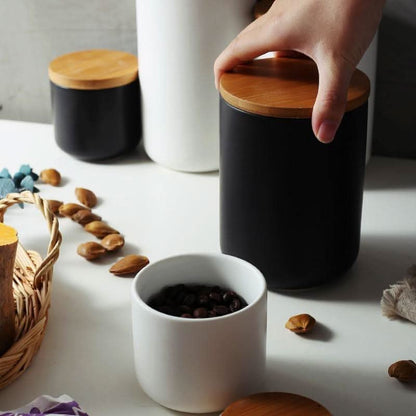 BambooFresh ceramic storage jars - Airtight & stylish for every kitchen