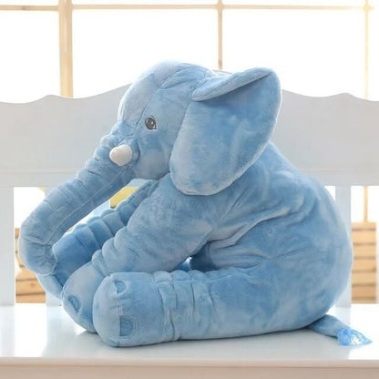 Cojín de peluche elefante – súper suave y cómodo para bebés y niños