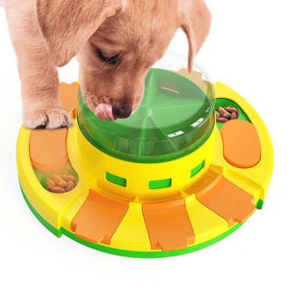 NIBBLEMAZE – Interactive Anti-Gulping Bowl for Dogs & Cats