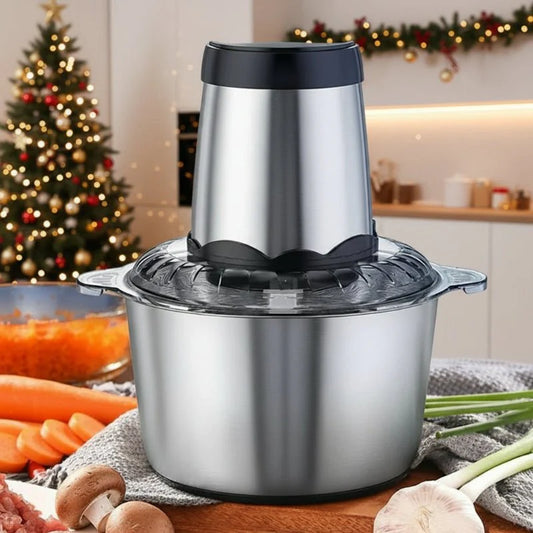 SLICONIQ – 2L Food Chopper with 300W Motor & 4D Stainless Steel Blades for Fast, Even Results