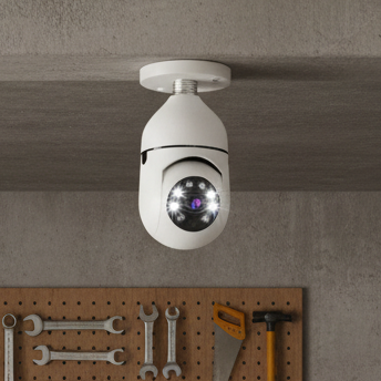 SafeView 360 – Intelligent Security Camera with 360° Surveillance & Night Vision