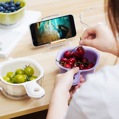 KitchenEase two-layer drain basket - Modern & practical for every kitchen