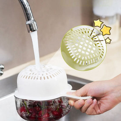 KitchenEase two-layer drain basket - Modern & practical for every kitchen