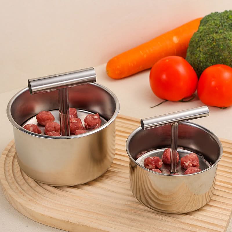 MeatMaster stainless steel meatball mould - Uniform & practical for every kitchen