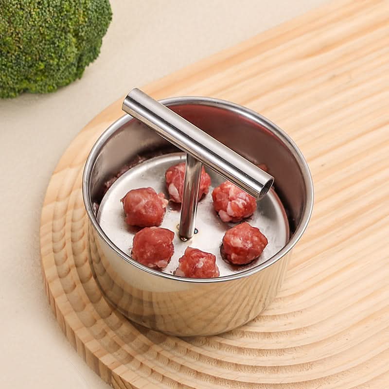MeatMaster stainless steel meatball mould - Uniform & practical for every kitchen