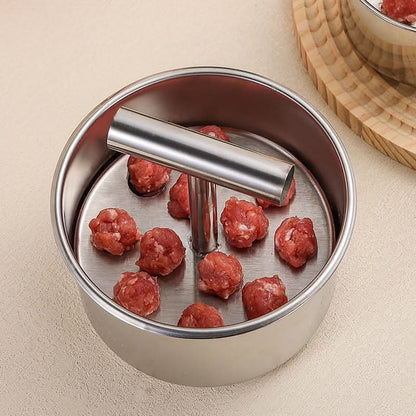 MeatMaster stainless steel meatball mould - Uniform & practical for every kitchen