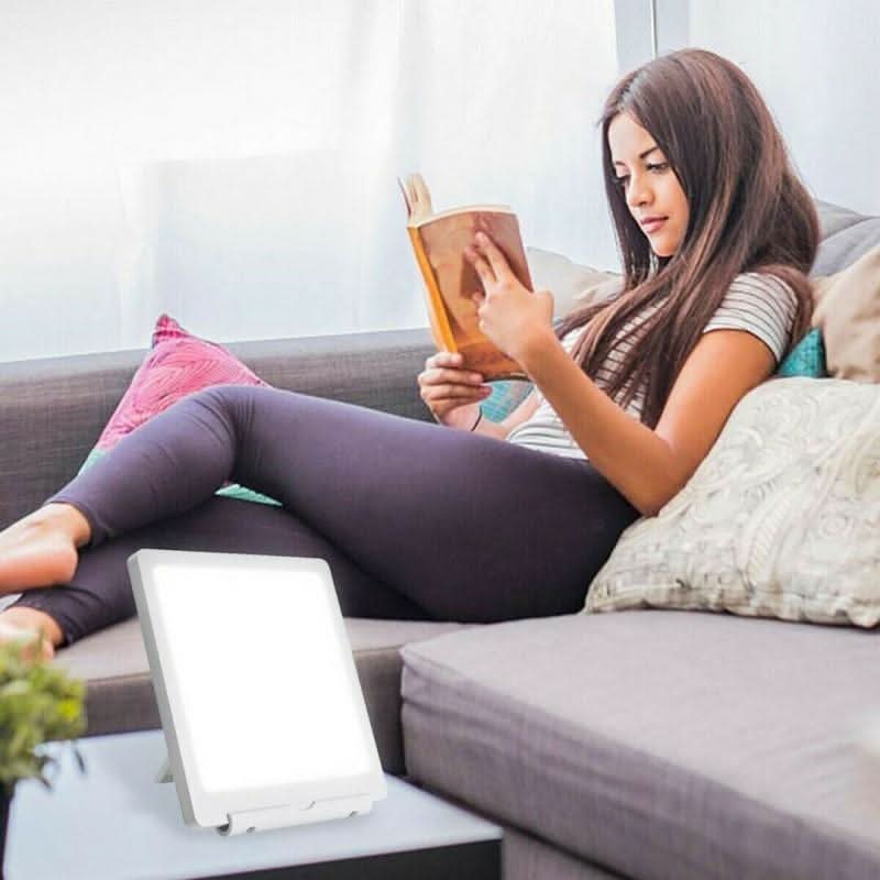 Sunbeam LED Therapy Lamp - Mood light with 10,000 lux for energy & focus