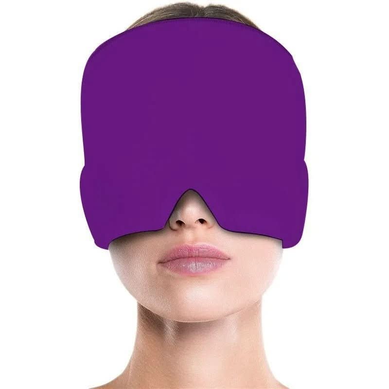 Head aid - migraine & headache mask with cold & heat therapy