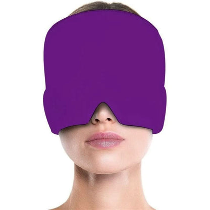 Head aid - migraine & headache mask with cold & heat therapy