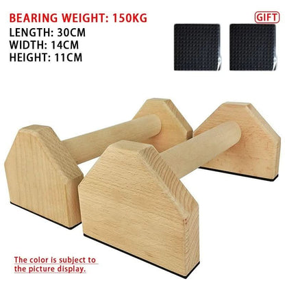 Calisthenics Power Bars - wooden push-up bars for stable calisthenics training